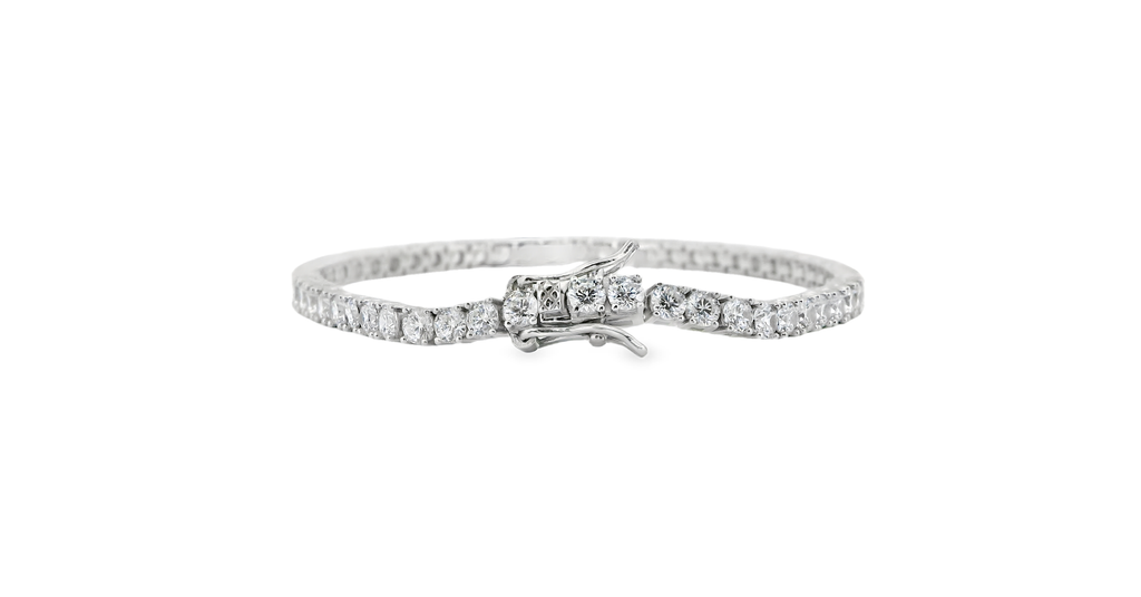 Tennis Bracelet in Silver