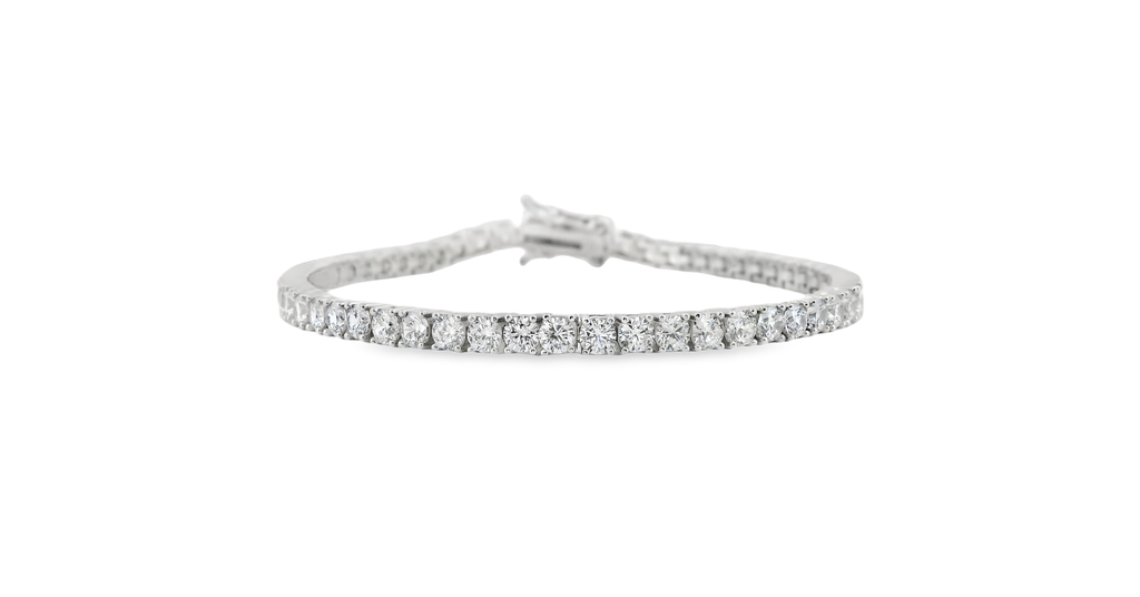 Tennis Bracelet in Silver