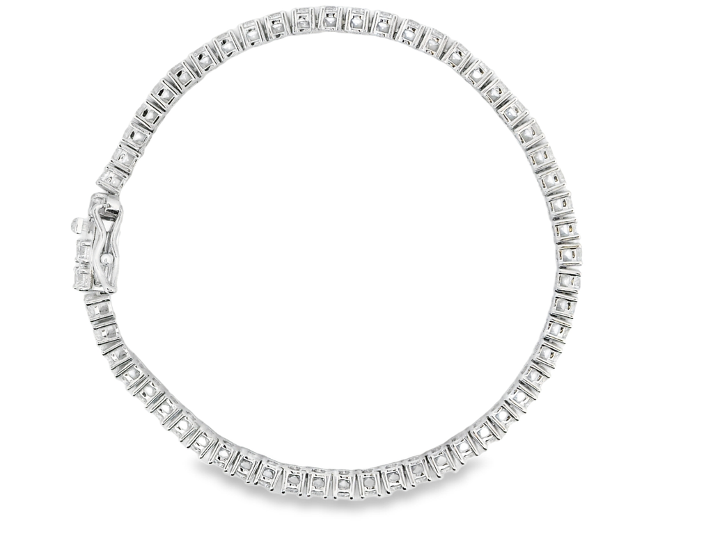 Tennis Bracelet in Silver