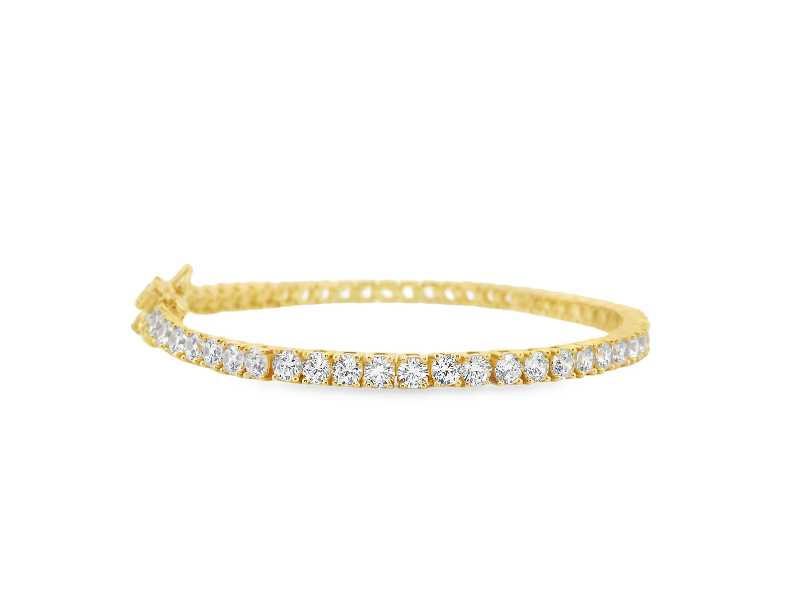 Tennis Bracelet in Gold