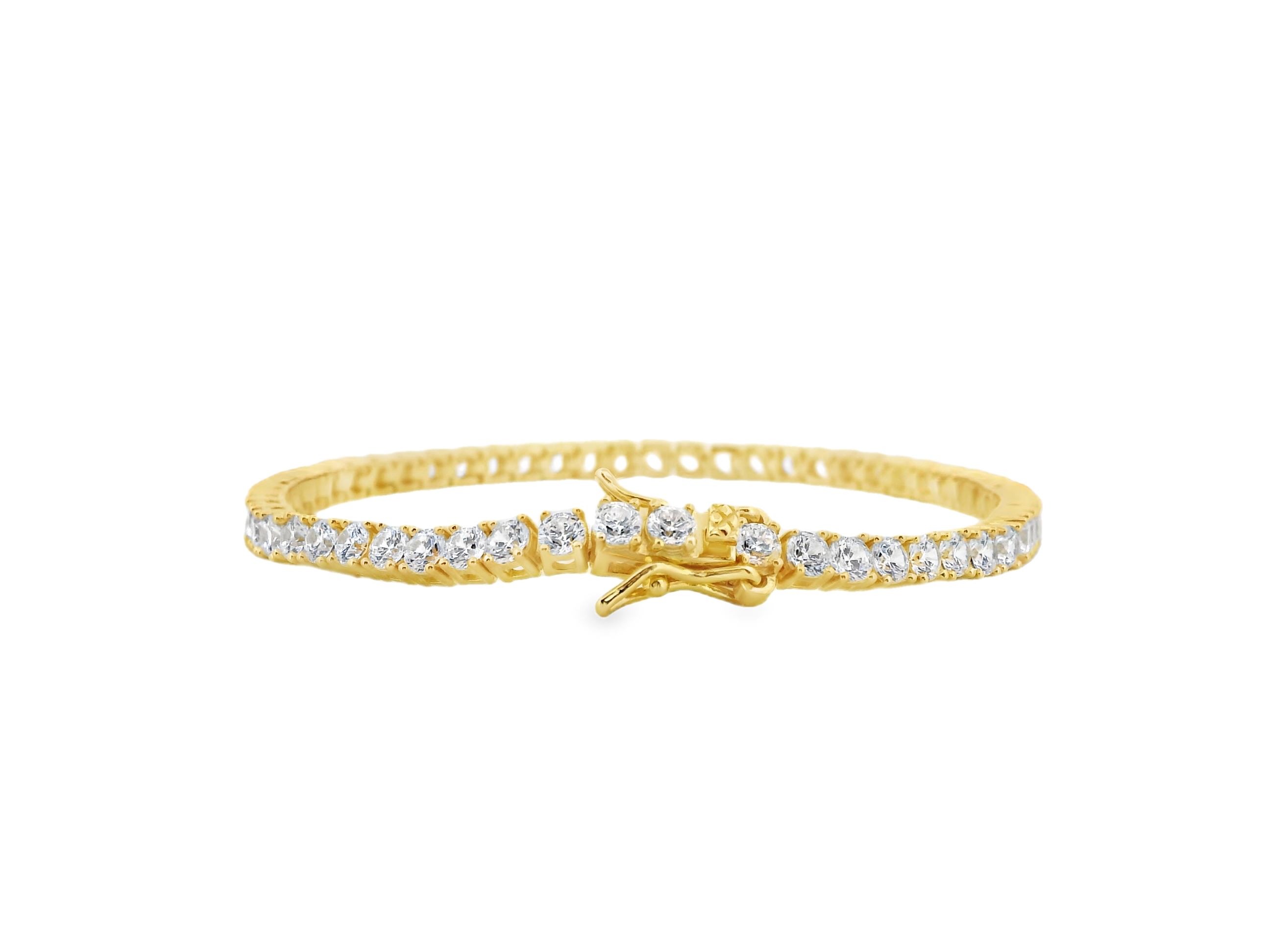 Tennis Bracelet in Gold