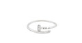 Nail Ring in Silver