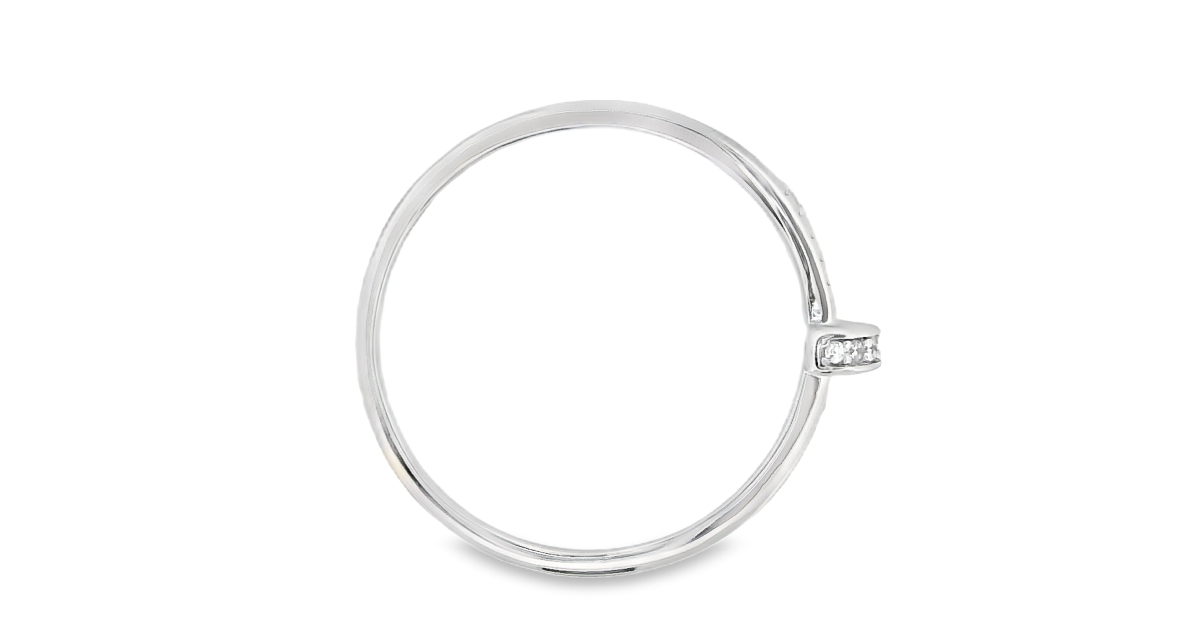 Nail Ring in Silver