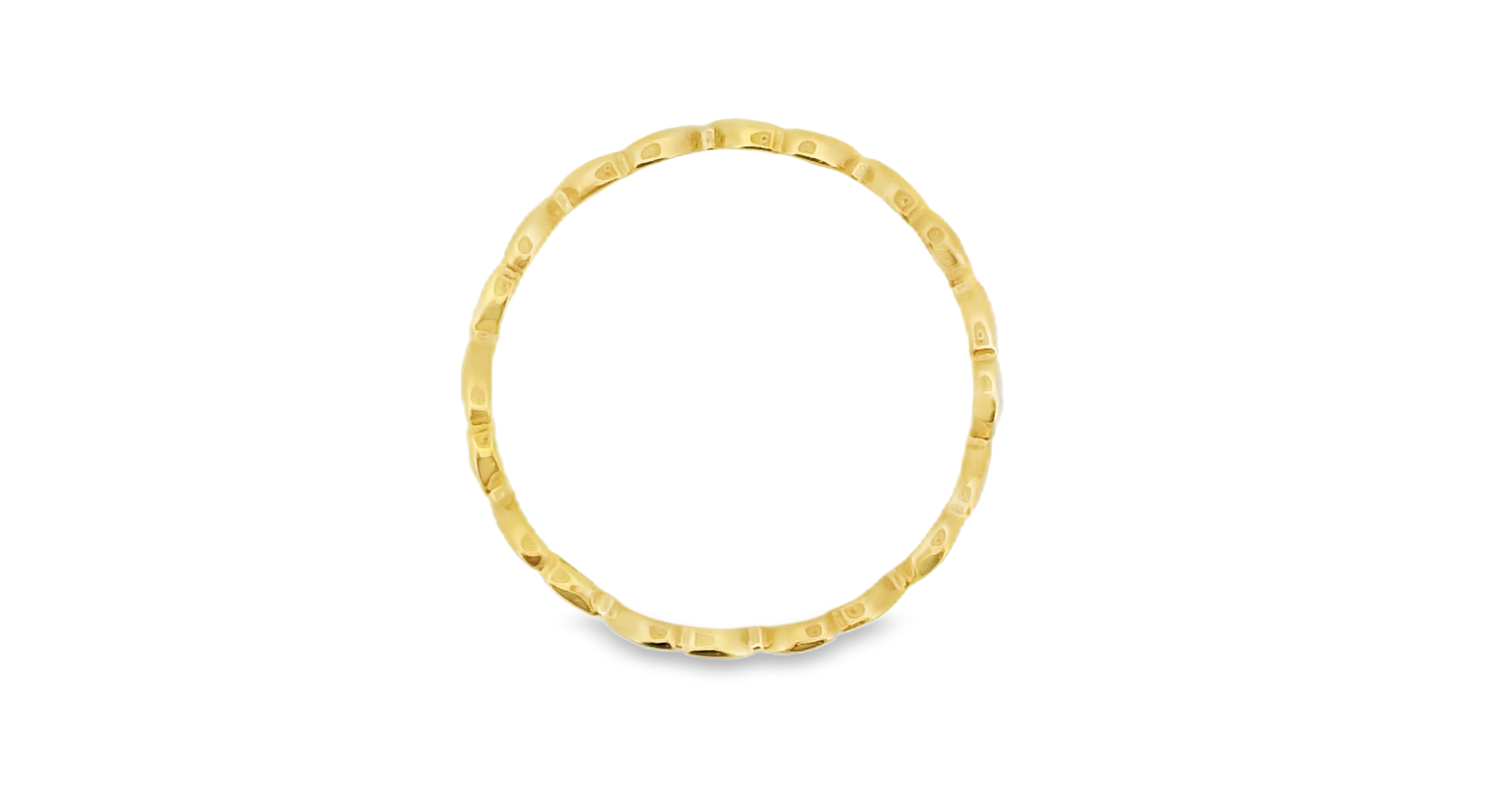 Jagged Stone Ring in Gold