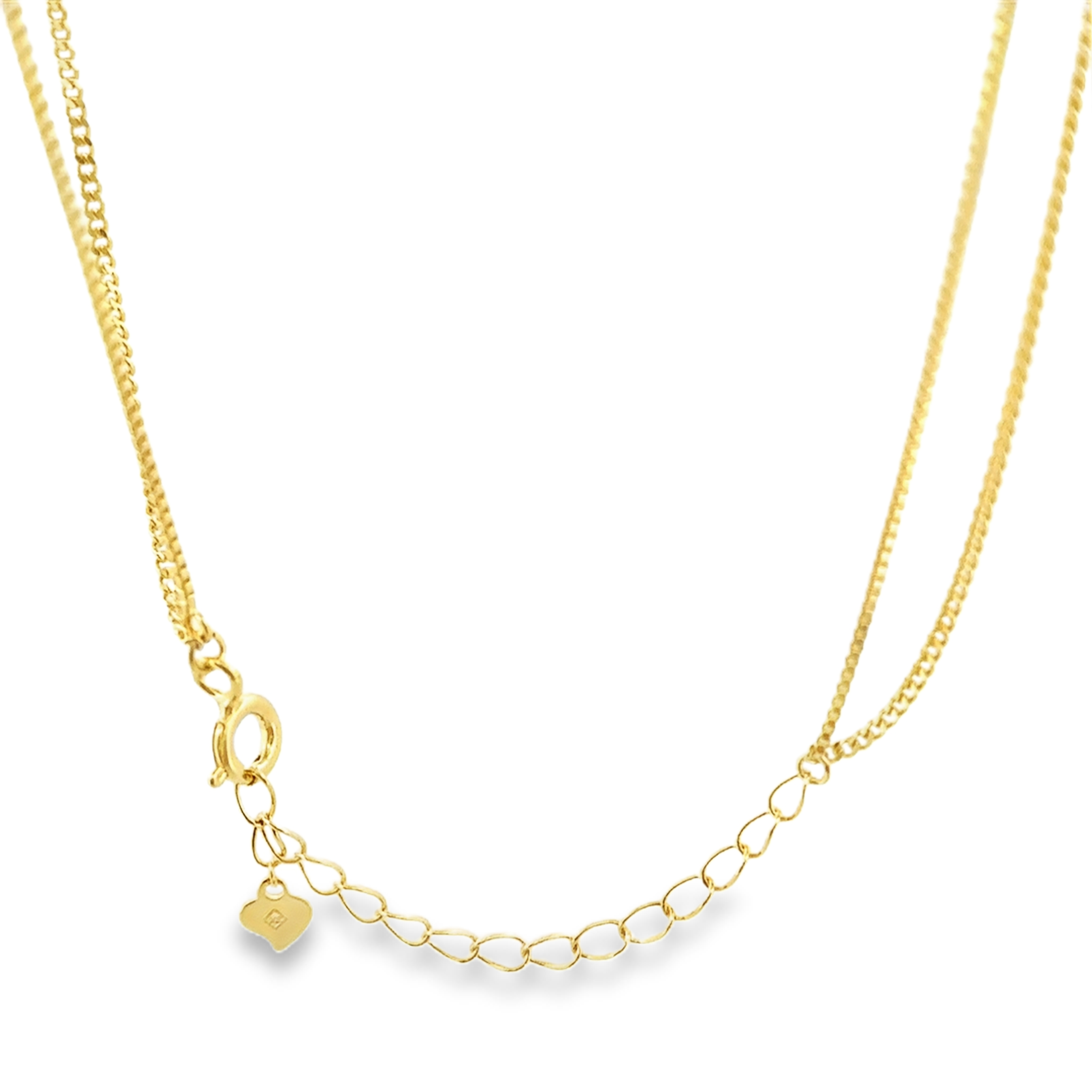 Layered Heart Pendant Necklace in Gold