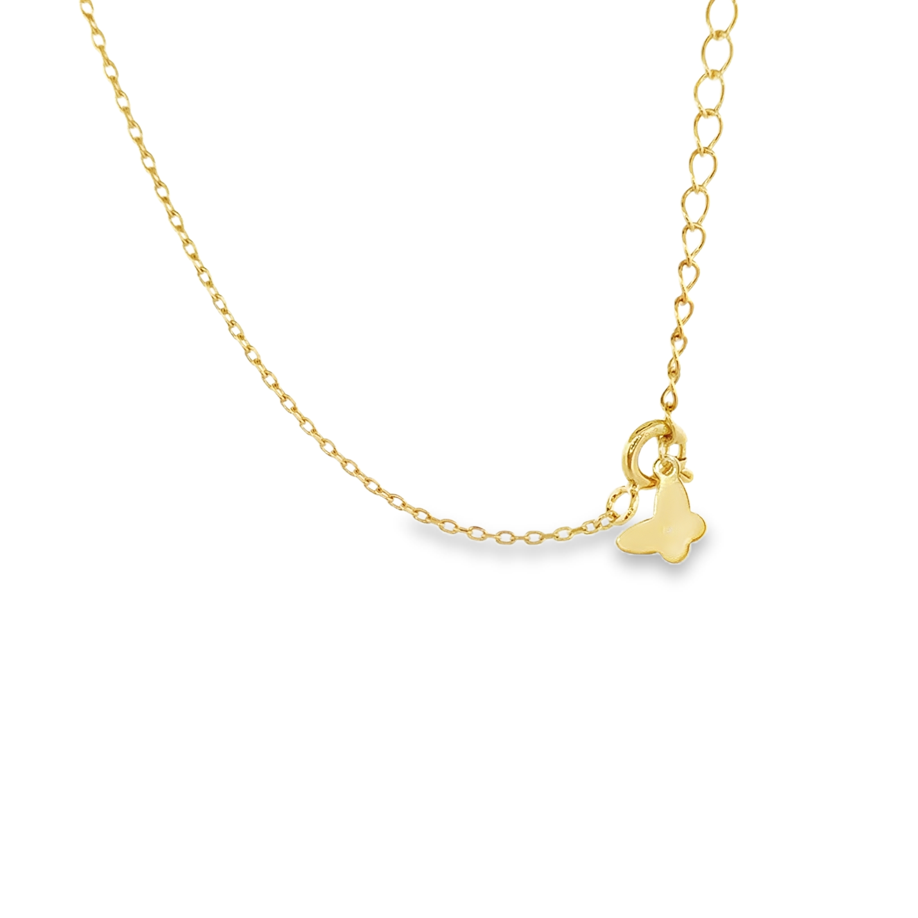 Charms Necklace in Gold