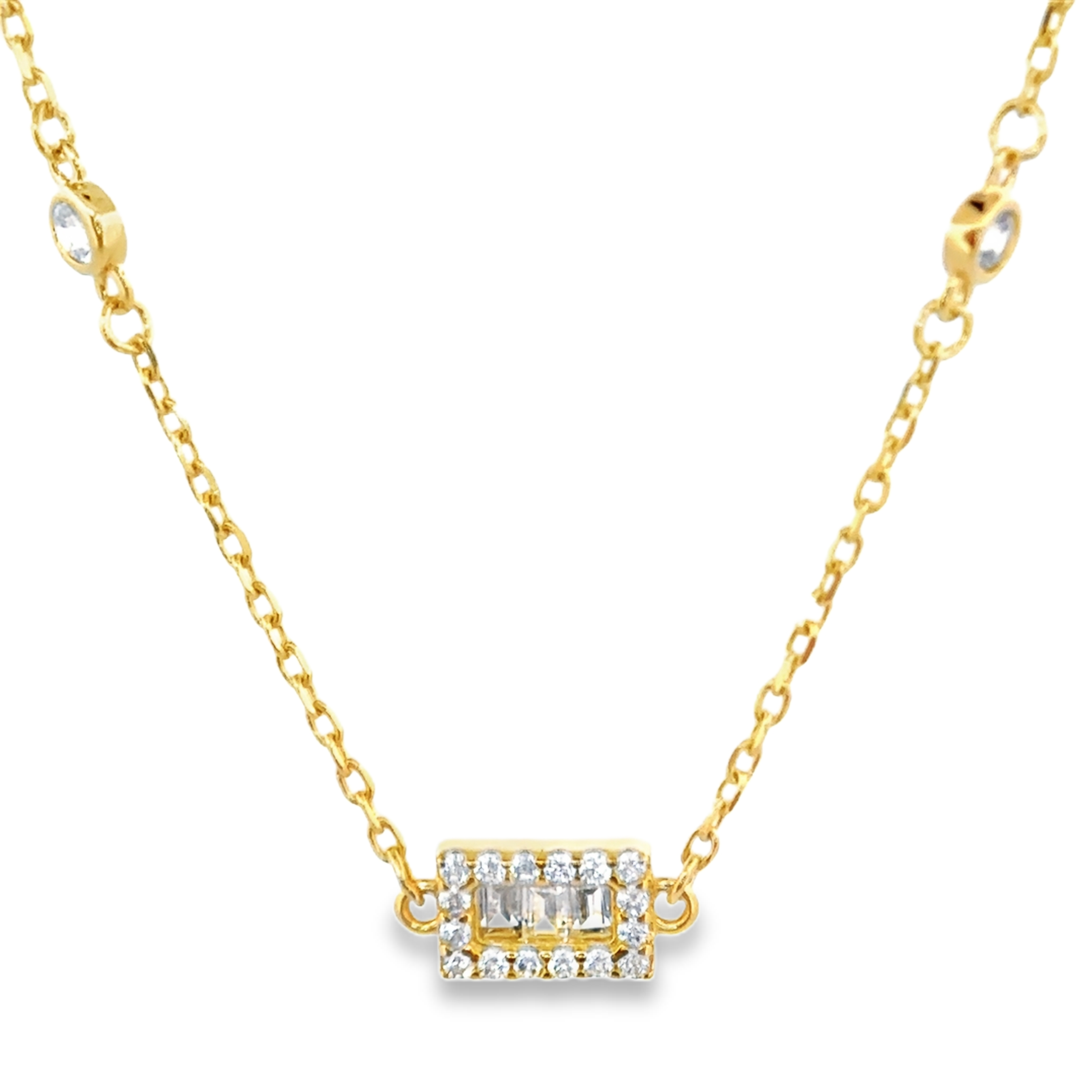 Charms Necklace in Gold