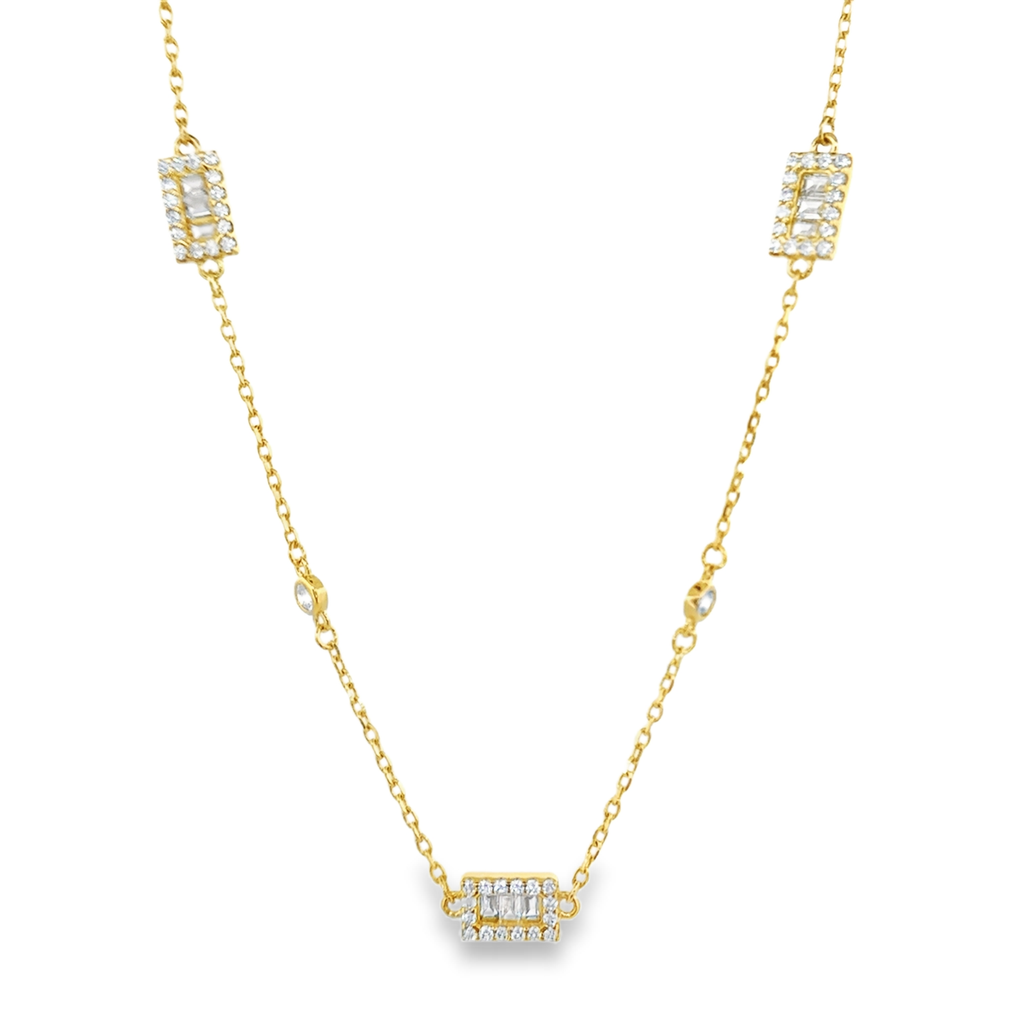 Charms Necklace in Gold