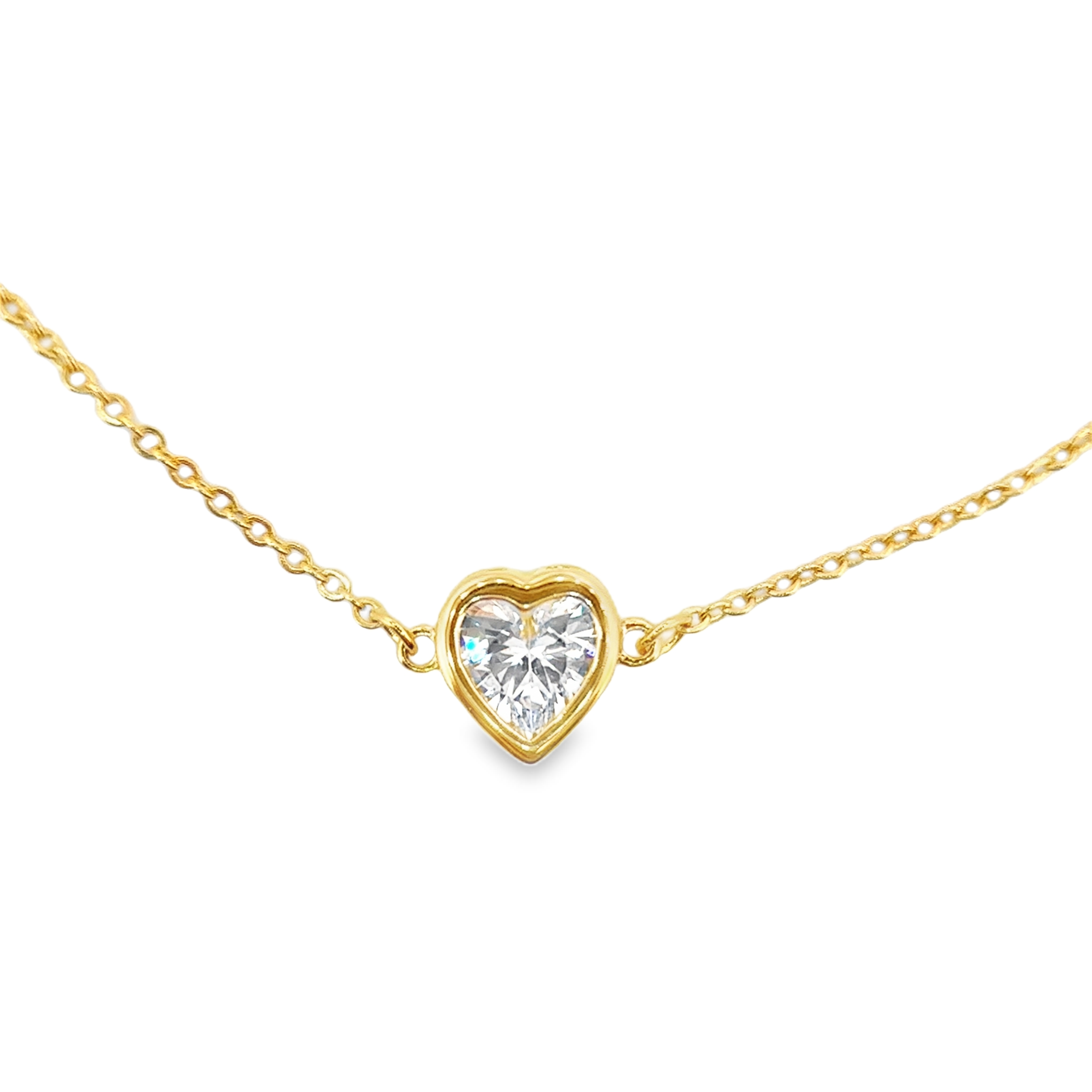 Heart Bracelet in Gold
