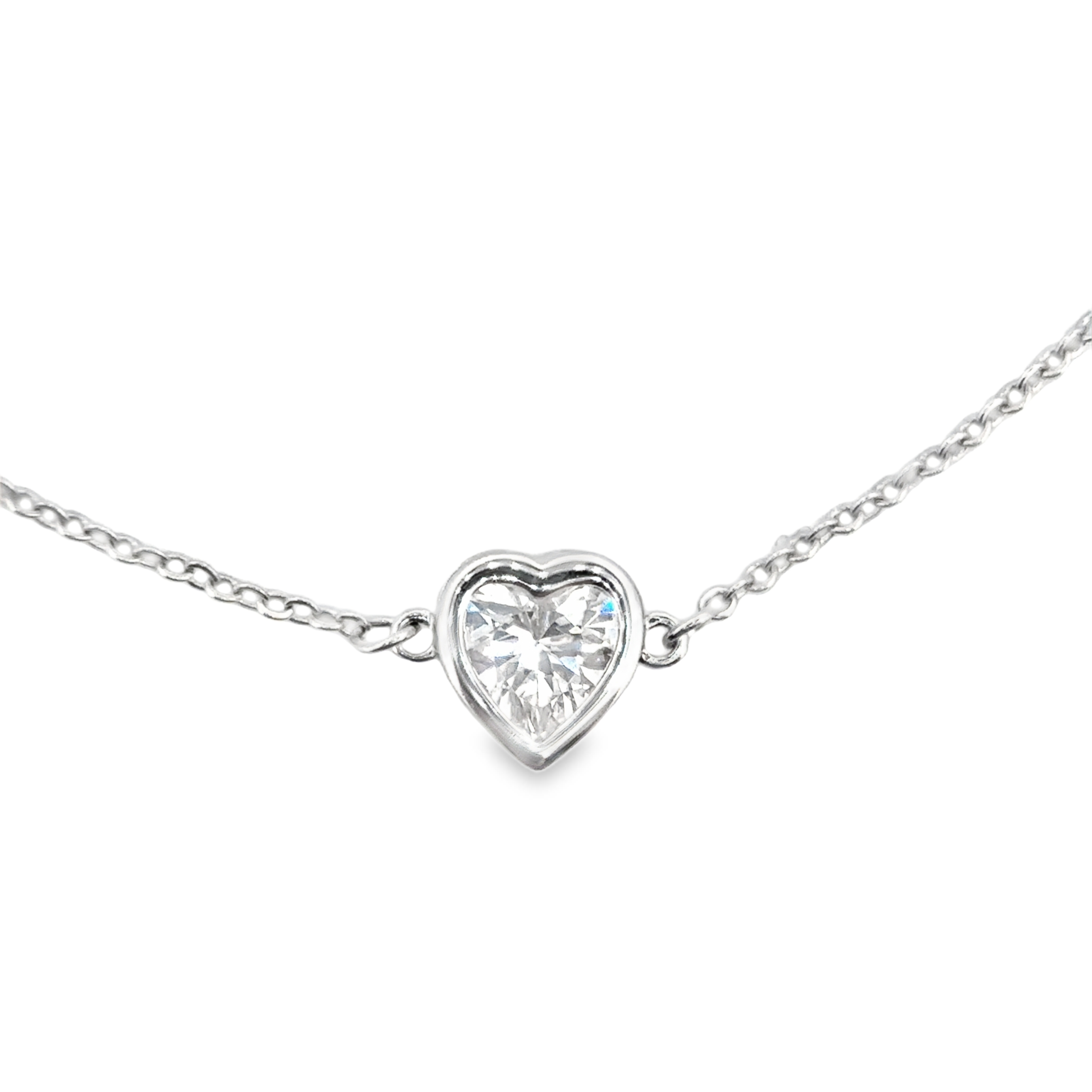 Heart Bracelet in Silver